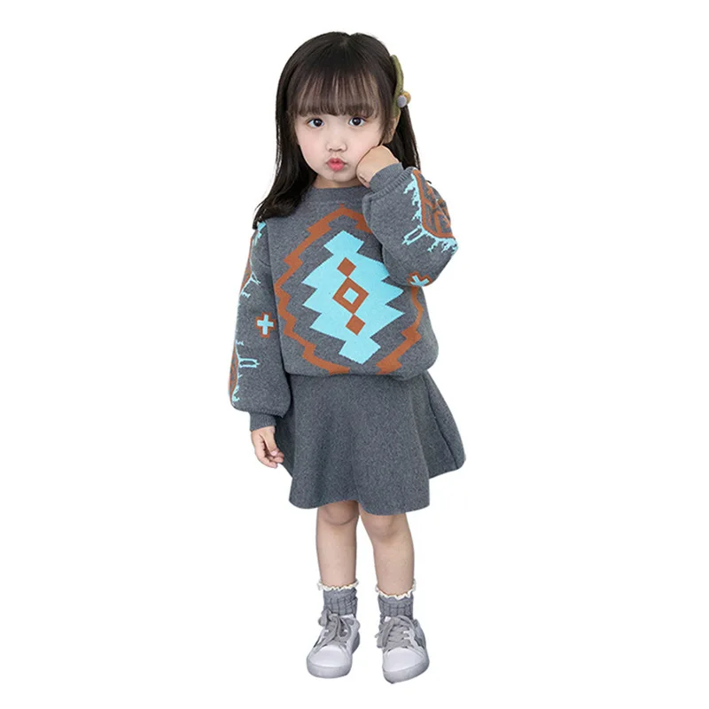Children Clothes Autumn Winter Sweater Baby Girls Clothes Set Tops+Skirt Kids Clothes Tracksuit Suit For Toddler Girls Clothes
Children Clothes Autumn Winter Sweater Baby Girls Clothes Set Tops+Skirt Kids Clothes Tracksuit Suit For Toddler Girls Clothes