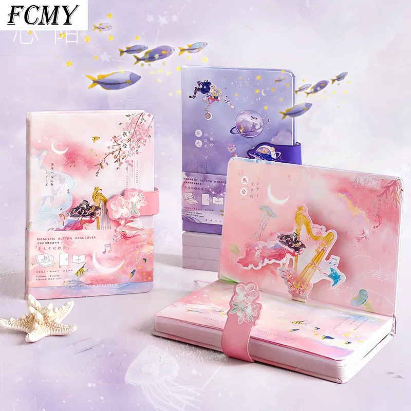 Cute Diary Planner for Girl Student Kawaii Small Fresh Color Page PU Magnetic Agenda Journals Notebooks Stationery
Cute Diary Planner for Girl Student Kawaii Small Fresh Color Page PU Magnetic Agenda Journals Notebooks Stationery