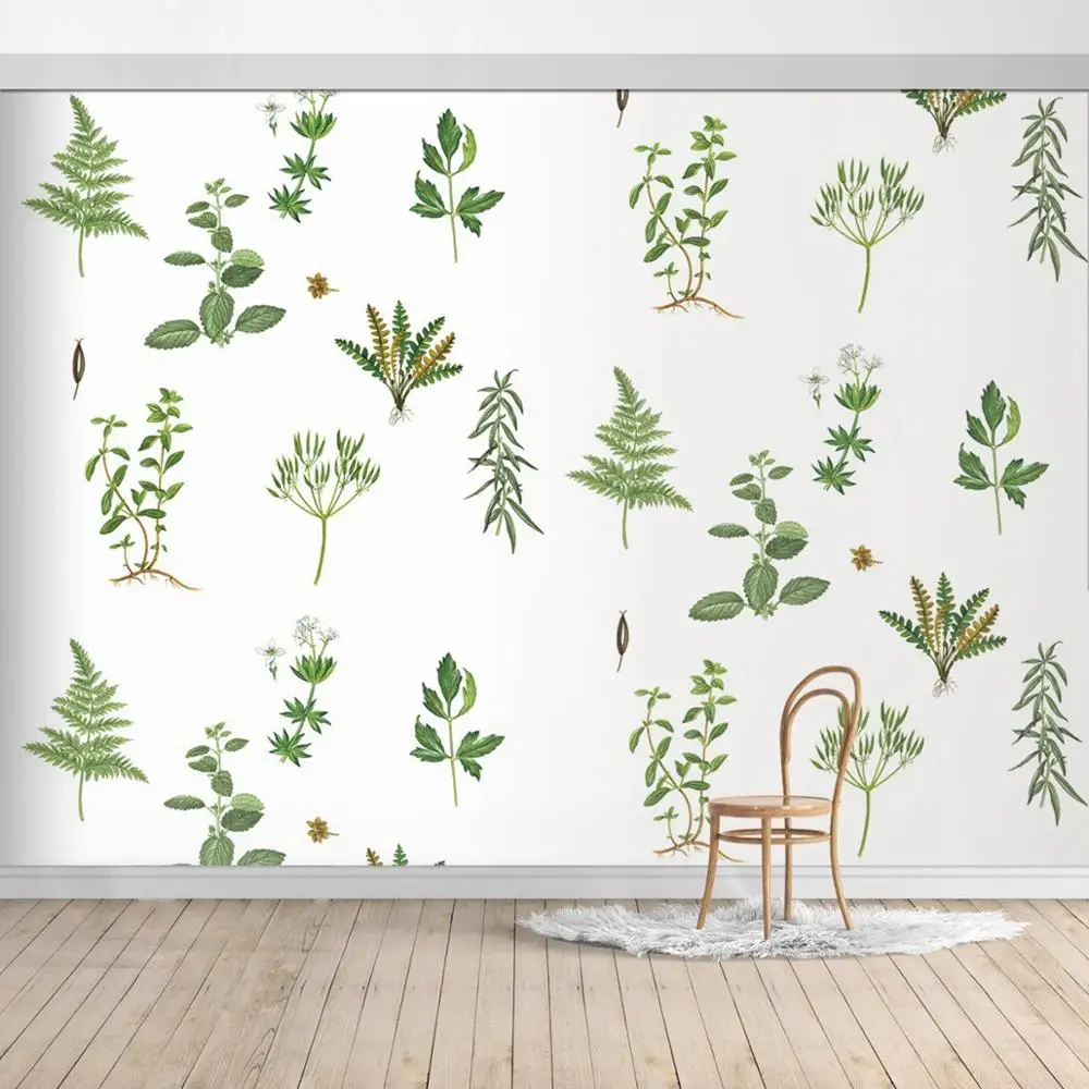 Green plants spring Tropical Fresh wallpaper with ostrich fern, for living room bedroom PW423211001
Green plants spring Tropical Fresh wallpaper with ostrich fern, for living room bedroom PW423211001