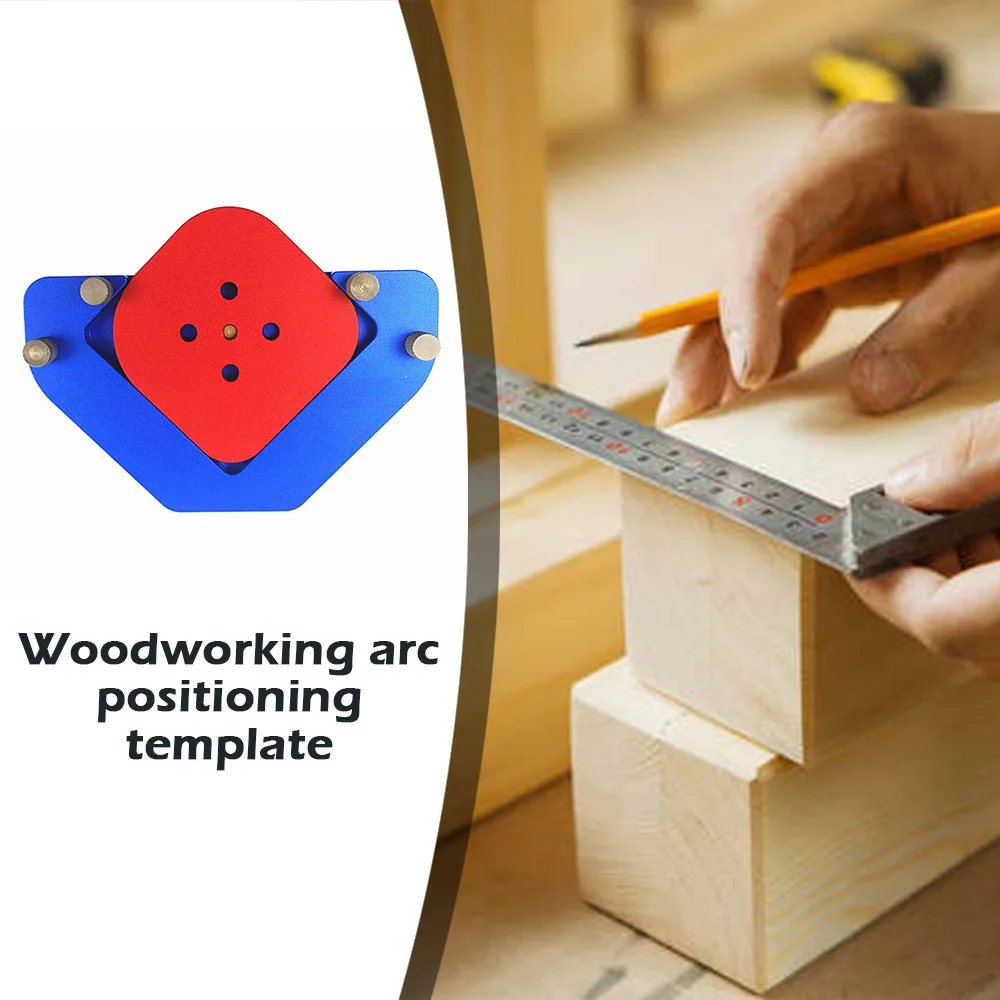 KT-R2 Wood Panel Radius Quick Round Arc Positioning Template Aluminum Alloy Woodworking Tool
KT-R2 Wood Panel Radius Quick Round Arc Positioning Template Aluminum Alloy Woodworking Tool