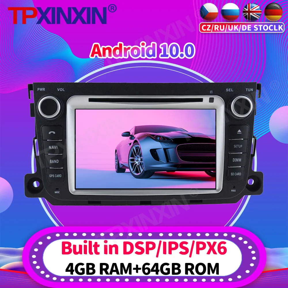 128G Android 10 For Mercedes Benz SMART 2013 Car Radio Multimedia Video Recorder Player Navigation GPS Accessories Auto 2din DVD
128G Android 10 For Mercedes Benz SMART 2013 Car Radio Multimedia Video Recorder Player Navigation GPS Accessories Auto 2din DVD