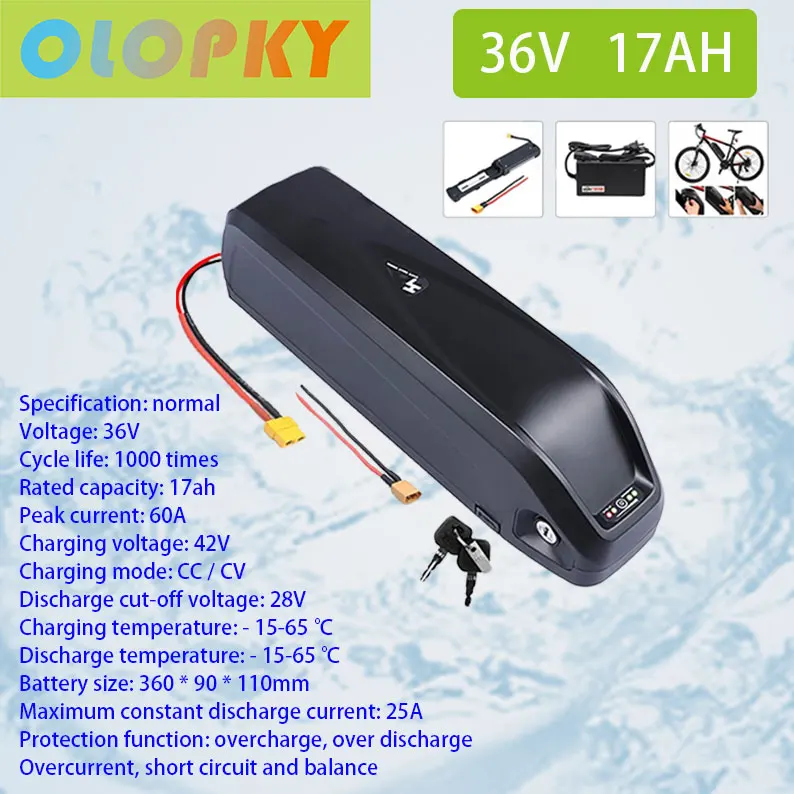 52V Hailong Electric Bike Battery 48V 36V 17Ah 20Ah Powerful Bicycle 18650 Cells Pack Lithium Battery
52V Hailong Electric Bike Battery 48V 36V 17Ah 20Ah Powerful Bicycle 18650 Cells Pack Lithium Battery