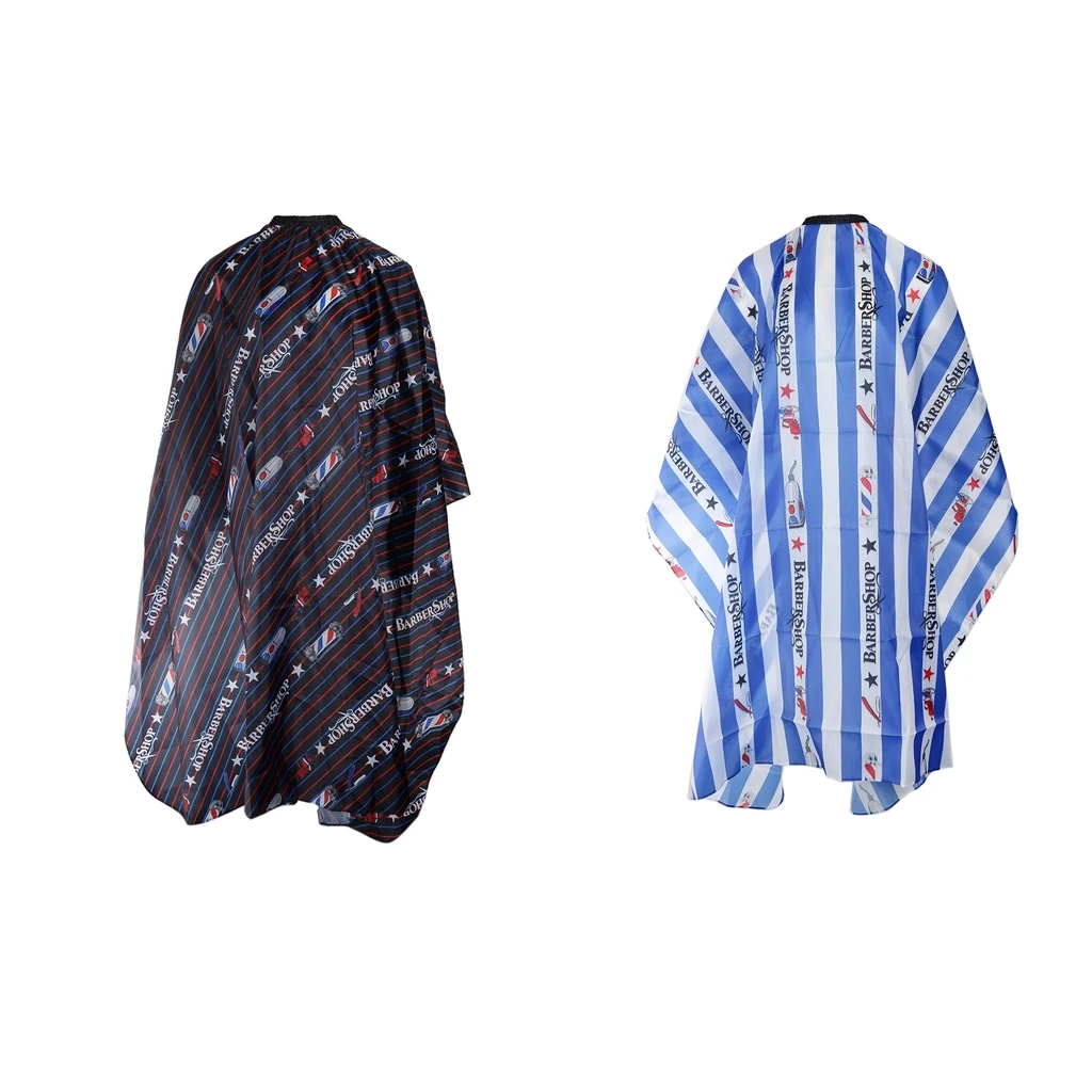2 Pack Lightweight Salon Hair Cutting Cape Pro Barber Hairdressing Apron Blue-White and Black
2 Pack Lightweight Salon Hair Cutting Cape Pro Barber Hairdressing Apron Blue-White and Black