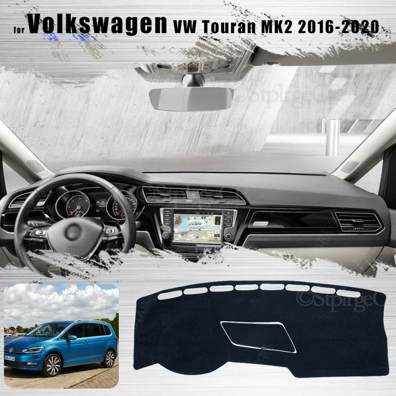 Коврик для приборной панели Volkswagen VW Touran MK2 2016-2020, Противоскользящий коврик, Накладка для приборной панели, Солнцезащитный коврик, аксессуары для коврика
Коврик для приборной панели Volkswagen VW Touran MK2 2016-2020, Противоскользящий коврик, Накладка для приборной панели, Солнцезащитный коврик, аксессуары для коврика