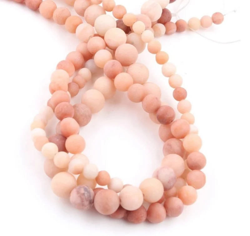 Natural Round Matte Deep Pink Loose Bead 4/6/8/10mm for DIY Jewelry Making Bracelet Accessories
Natural Round Matte Deep Pink Loose Bead 4/6/8/10mm for DIY Jewelry Making Bracelet Accessories