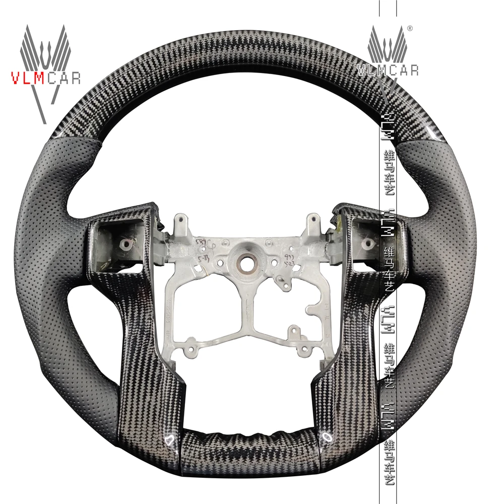 VLMCAR Private Custom Carbon Fiber Steering Wheel For Land Cruiser Prado Available Customize For All Vehicles Car Accessories 
VLMCAR Private Custom Carbon Fiber Steering Wheel For Land Cruiser Prado Available Customize For All Vehicles Car Accessories