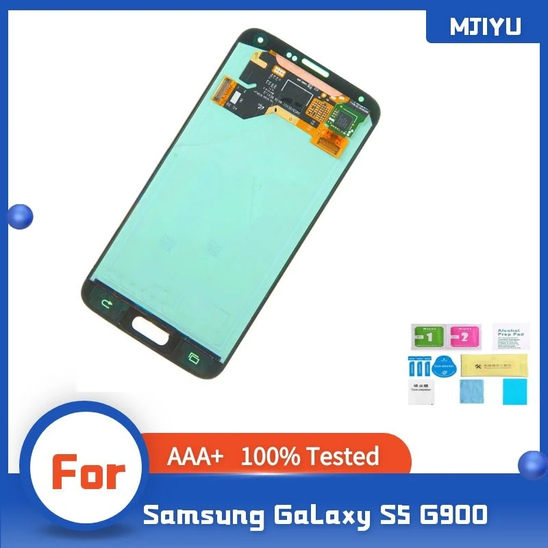 ЖК-дисплей для Samsung Galaxy S5 i9600 G900 G900F G900M G900H, дисплей с сенсорным экраном и дигитайзером в сборе, замена без битых Pixe
ЖК-дисплей для Samsung Galaxy S5 i9600 G900 G900F G900M G900H, дисплей с сенсорным экраном и дигитайзером в сборе, замена без битых Pixe