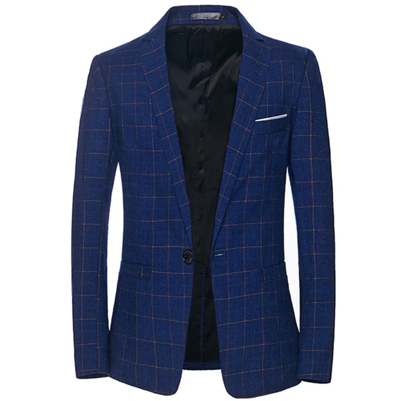 Men 2021 Brand Clothing Jacket Spring Suit Male Business Casual Grid Blazer Fashion Slim Fit Blazers Coat Size S-3XL
Men 2021 Brand Clothing Jacket Spring Suit Male Business Casual Grid Blazer Fashion Slim Fit Blazers Coat Size S-3XL