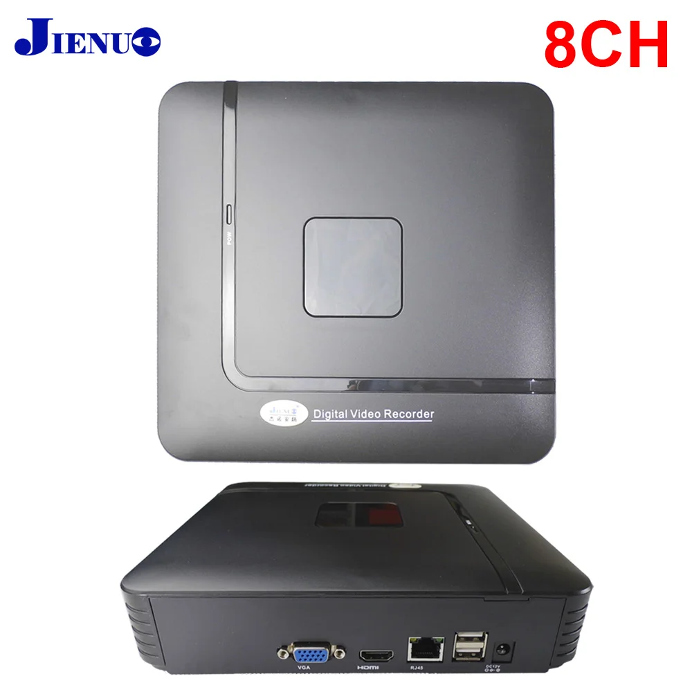 1T 2T 4T 8CH NVR H265 + ONVIF рекордер 8 каналов для IP камеры системы видеонаблюдения с