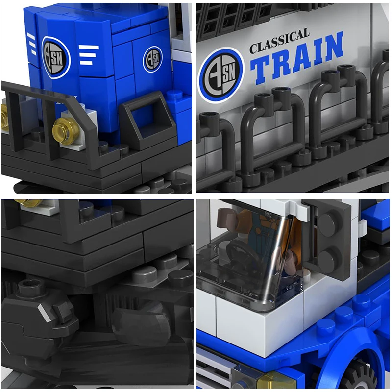 Ausini City Train Model Building Blocks Wagon Cargo Carriage Passenger Train Station Rail Tracks Locomotive Construction Toys
Ausini City Train Model Building Blocks Wagon Cargo Carriage Passenger Train Station Rail Tracks Locomotive Construction Toys