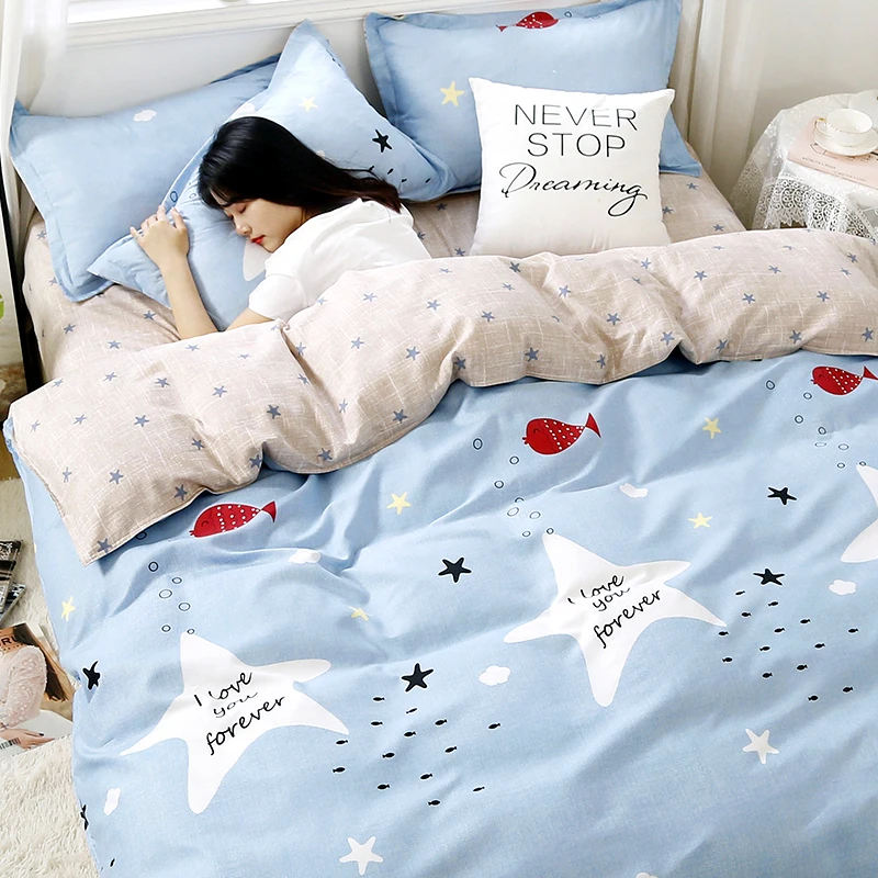 Nordic Soft Bedding Set Cute Cotton Winter Simple Pillowcases King Size Bedroom Bedding Set Ropa De Cama Home Textile DB60CD
Nordic Soft Bedding Set Cute Cotton Winter Simple Pillowcases King Size Bedroom Bedding Set Ropa De Cama Home Textile DB60CD