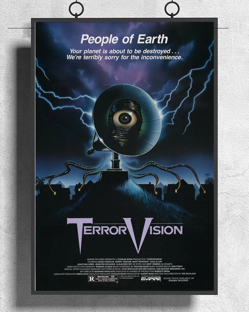 Фото L296 ужасное зрение фильмы Ужасы страшное VHS большая коробка редкая шелковая ткань