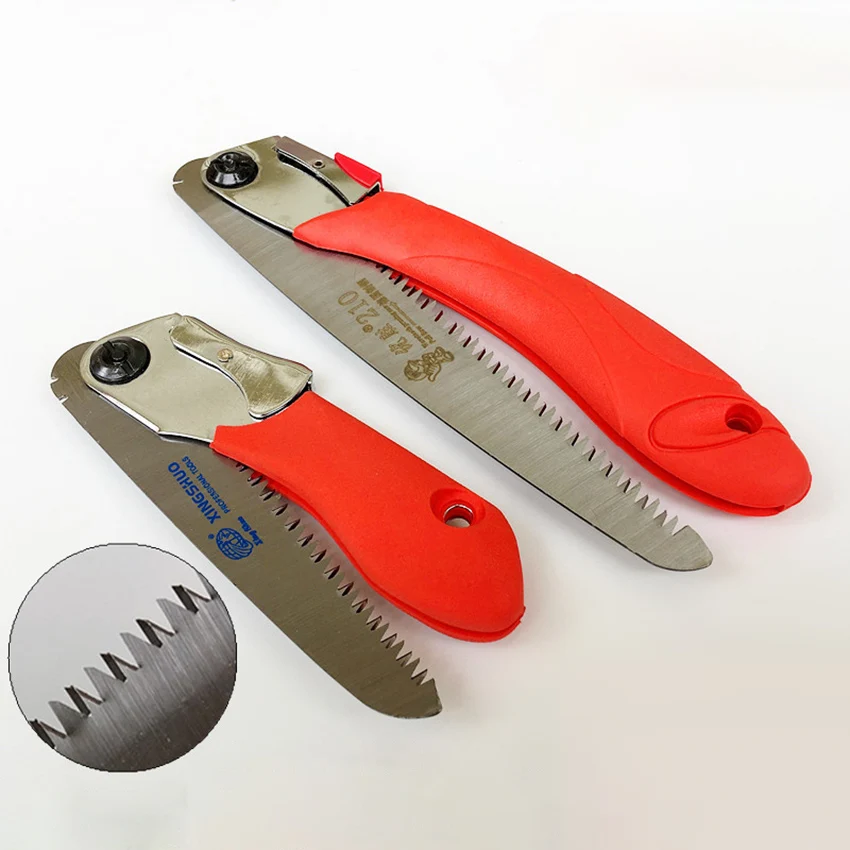 Metal Pocket Saws Foldable Handsaw Garden Retractable Hand Saw Portable Tree Cutting Tool for Woodworking Camping Outdoor Cutter |