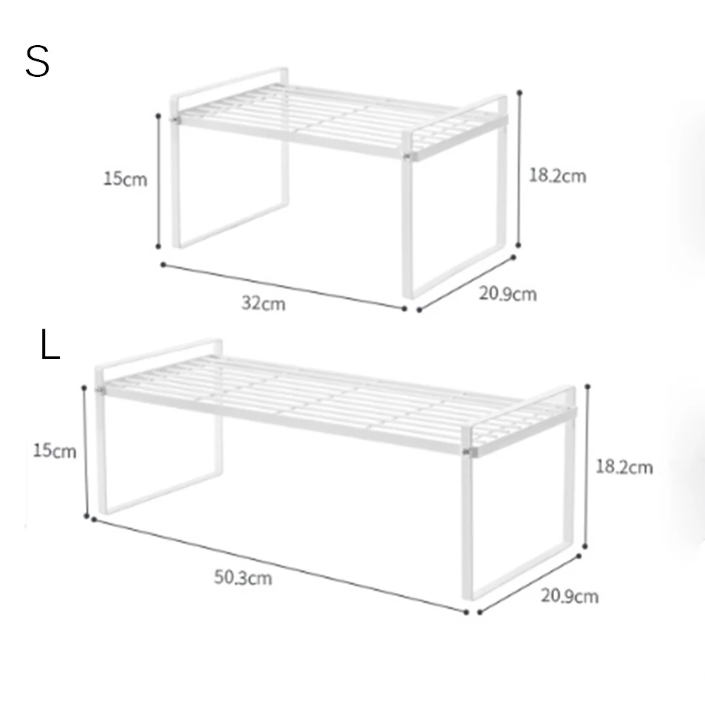Kitchen Cabinet Desktop Iron Layered Racks Pots and Seasonings Compartment Storage Storage Shelf
Kitchen Cabinet Desktop Iron Layered Racks Pots and Seasonings Compartment Storage Storage Shelf