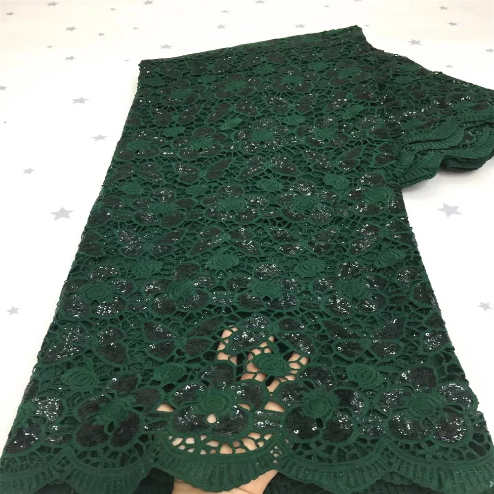 2021 New Guipure Cord Lace Fabric 2021 African Lace Fabric With Sequins Water Soluble Cord Laces for Nigerian Party Dress XZ1-24
2021 New Guipure Cord Lace Fabric 2021 African Lace Fabric With Sequins Water Soluble Cord Laces for Nigerian Party Dress XZ1-24
