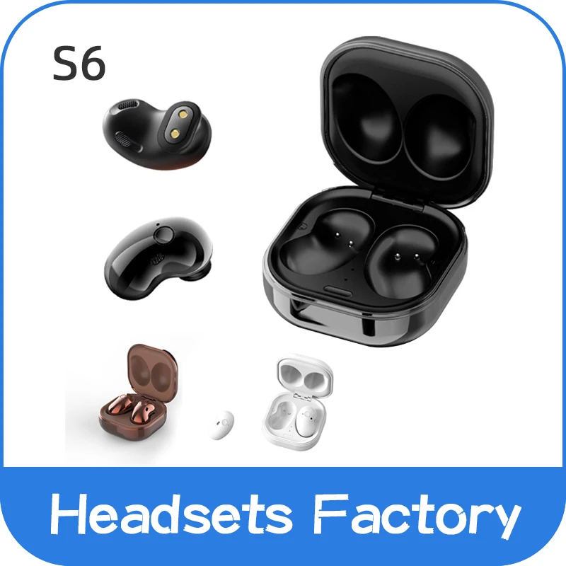 S6 TWS Bluetooth Earphones Wireless Headphones Stereo Headset Sports Gaming Earbuds With Microphone Charging Box for Phone
S6 TWS Bluetooth Earphones Wireless Headphones Stereo Headset Sports Gaming Earbuds With Microphone Charging Box for Phone