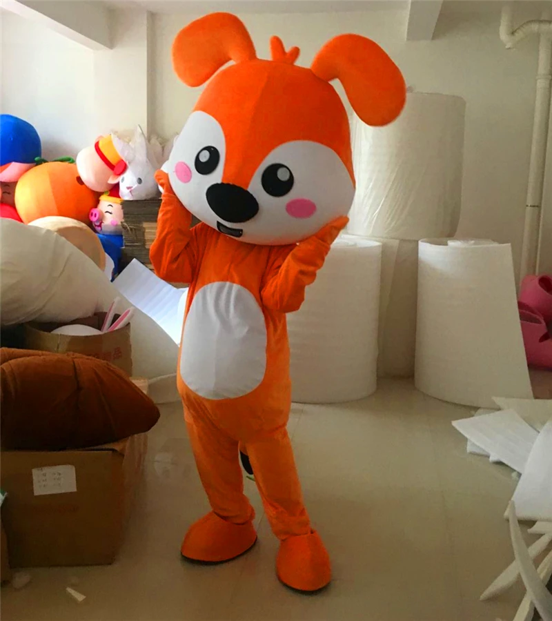 Dog Mascot Character Costume Dog Cosplay Outfits Adult Size Fancy Dress Suit Cartoon Mascot
Dog Mascot Character Costume Dog Cosplay Outfits Adult Size Fancy Dress Suit Cartoon Mascot
