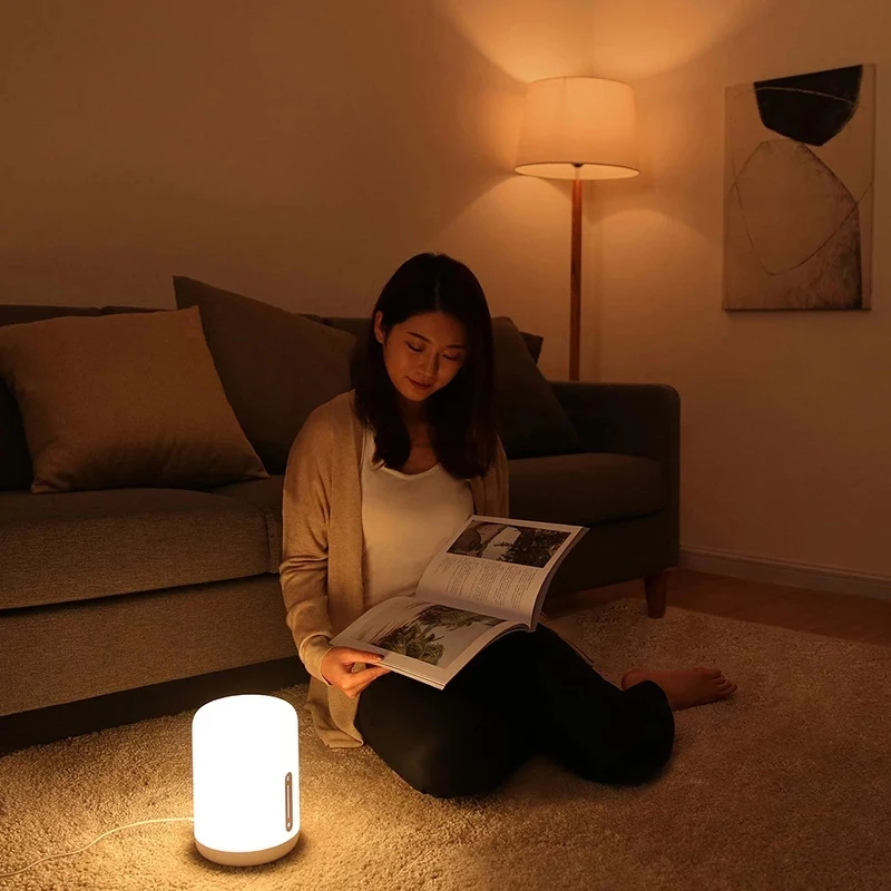 Original Xiaomi Mijia Bedside Lamp 2 Bedlight 2 Romantic Bluetooth Wifi Connection Soft Led Night Light 2 Voice Control Bedlight
Original Xiaomi Mijia Bedside Lamp 2 Bedlight 2 Romantic Bluetooth Wifi Connection Soft Led Night Light 2 Voice Control Bedlight
