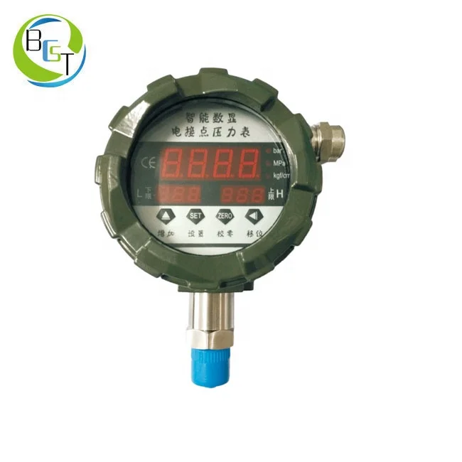 Explosionproof digital electric contact pressure gauge 
Explosionproof digital electric contact pressure gauge