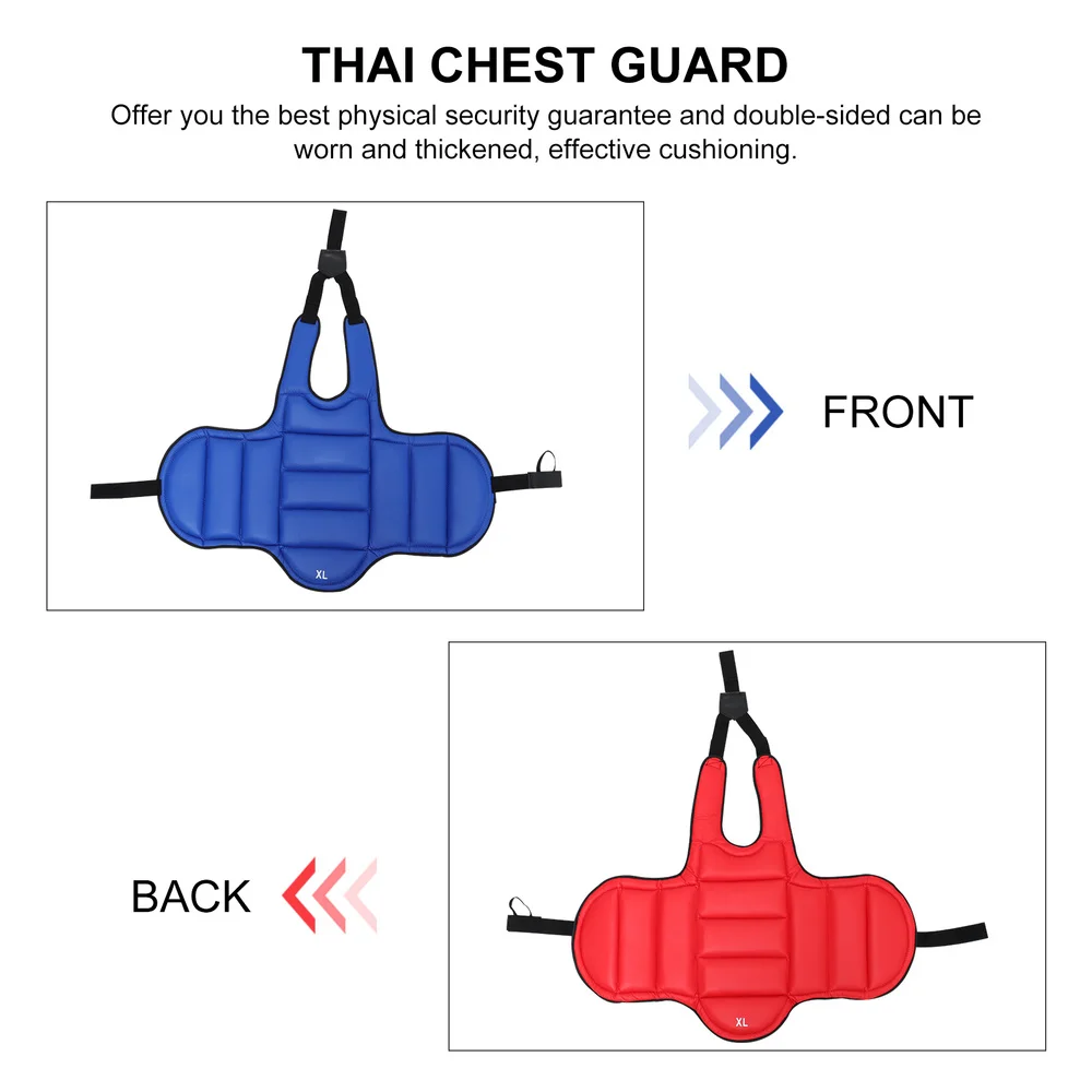 Thai Boxing Chest Guard Boxing Kickboxing Body Protector for Training Practicing
Thai Boxing Chest Guard Boxing Kickboxing Body Protector for Training Practicing