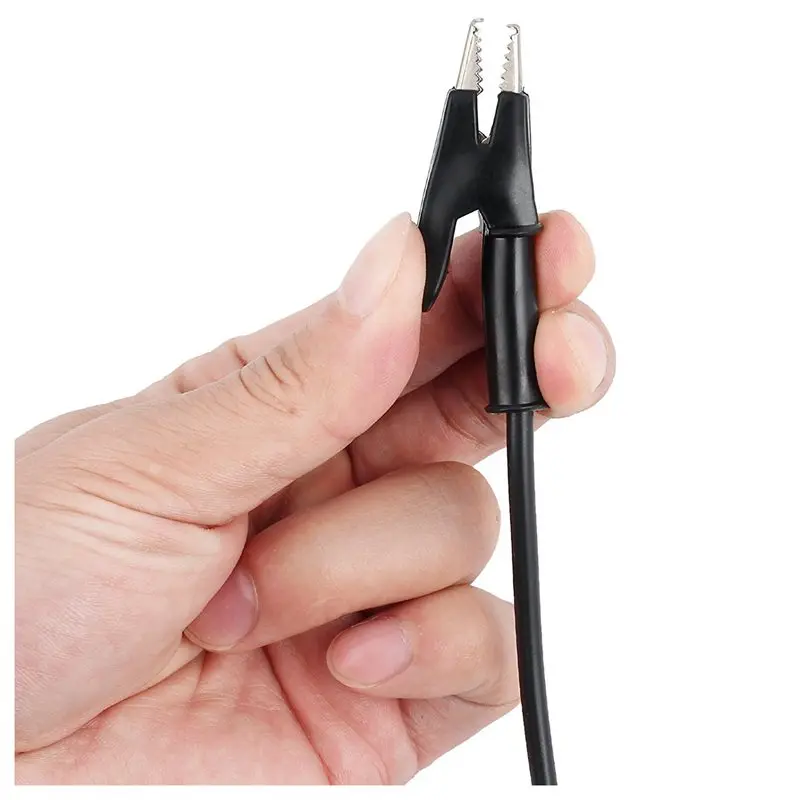 Pair Banana Plug to Alligator Clip Test Lead Crocodile Clip Lab Test Cable with Banana Plug Heavy Duty 1M Long for Multimeter
Pair Banana Plug to Alligator Clip Test Lead Crocodile Clip Lab Test Cable with Banana Plug Heavy Duty 1M Long for Multimeter