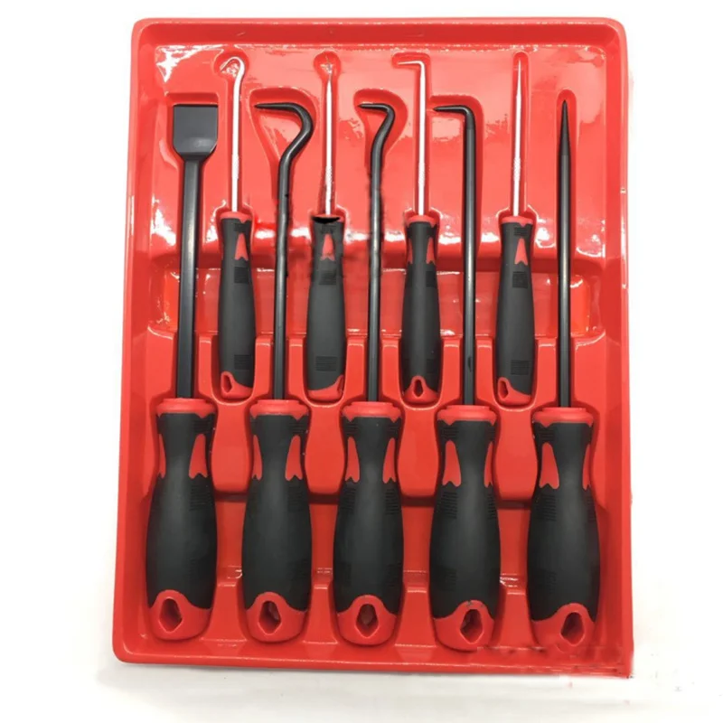 9pc Scraper & Pick Hook Gasket Scraping Hose Removal Garage Workshop Tool Set 
9pc Scraper & Pick Hook Gasket Scraping Hose Removal Garage Workshop Tool Set