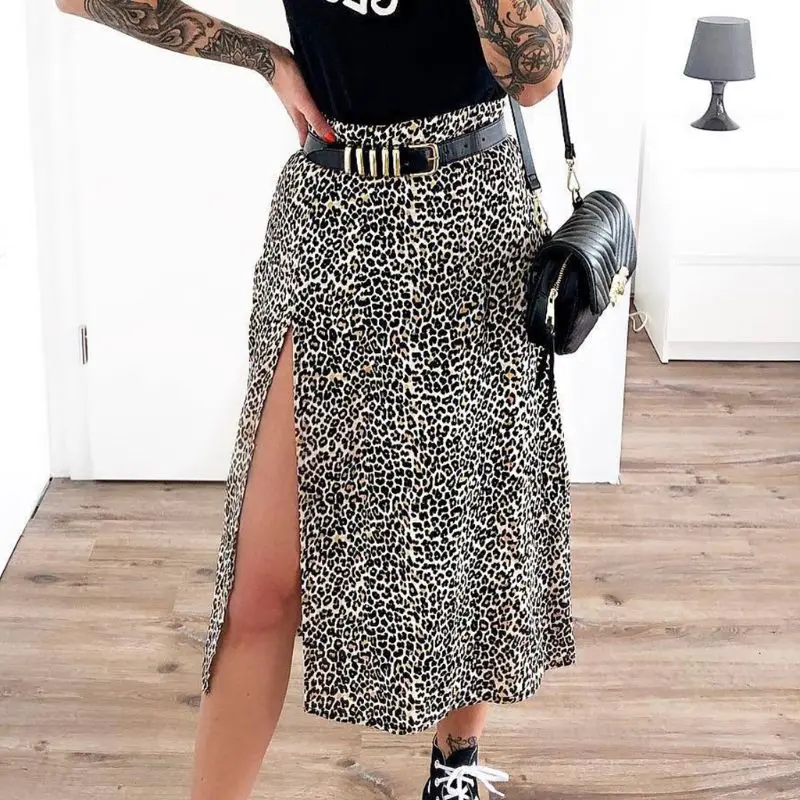 Women Summer High Waist Boho Floral Leopard Printed Side Split A-Line Midi Skirt Sexy Slim Fit Stretch Beach Party Cocktail Club
Women Summer High Waist Boho Floral Leopard Printed Side Split A-Line Midi Skirt Sexy Slim Fit Stretch Beach Party Cocktail Club