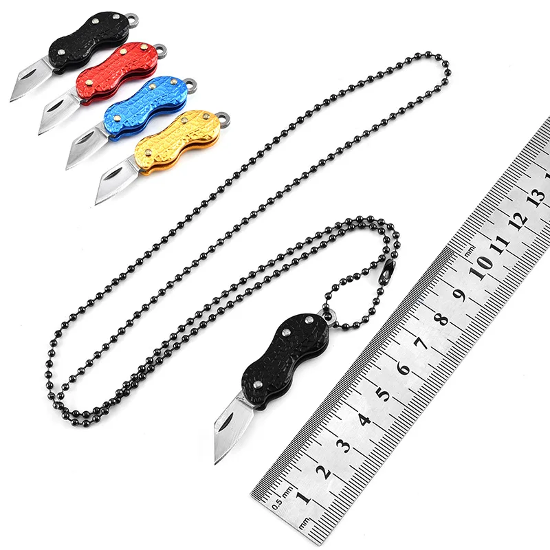 Mini Portable Folding Knife Outdoor Camping Hunting Survival Pocket Knife Keychain Necklace EDC Tools Rescue Peanut Knifes
Mini Portable Folding Knife Outdoor Camping Hunting Survival Pocket Knife Keychain Necklace EDC Tools Rescue Peanut Knifes