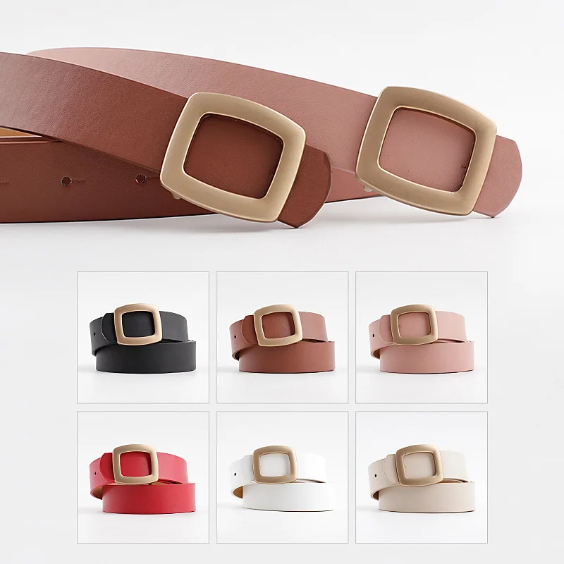 Women's Waistband Casual Wild Belts Square Snap Waist Straps Solid Color Simple Waistbands Jeans Accessories Classic Belts
Women's Waistband Casual Wild Belts Square Snap Waist Straps Solid Color Simple Waistbands Jeans Accessories Classic Belts
