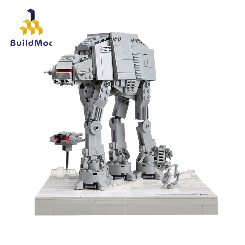 Buildmoc Space Wars Movie At-at Assault On Hoth Mini Empire Walker Transport Vehicle Building Block Model Children Toy Gift
Buildmoc Space Wars Movie At-at Assault On Hoth Mini Empire Walker Transport Vehicle Building Block Model Children Toy Gift