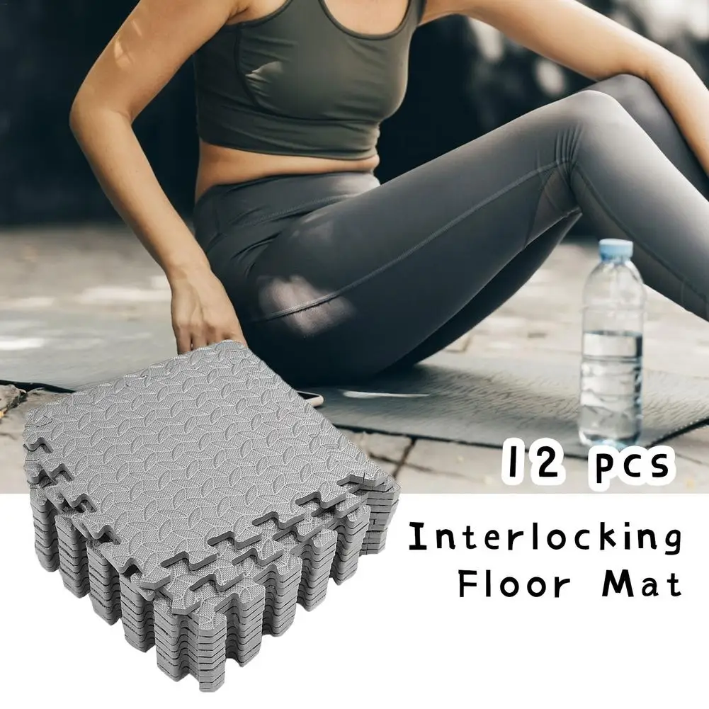 12pcs Foam Floor Mat For Home Gym Interlocking Floor Mat Tiles Yoga Cushion Foam Stitching Floor Mats For Bedroom
12pcs Foam Floor Mat For Home Gym Interlocking Floor Mat Tiles Yoga Cushion Foam Stitching Floor Mats For Bedroom
