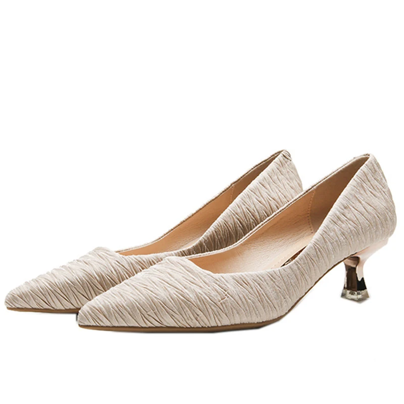 NEW Elegant Classic Thin Heels Shoes For Women Designer Brand Fashion Casual Pointed Toe Ladies Wedding Party Office Pumps
NEW Elegant Classic Thin Heels Shoes For Women Designer Brand Fashion Casual Pointed Toe Ladies Wedding Party Office Pumps