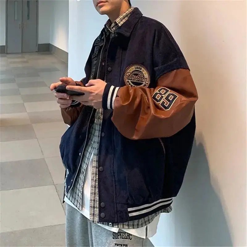 Harajuku patchwork jacket men oversized coat 2021 spring autumn Korean fashion new personality loose casual couple coat trend
Harajuku patchwork jacket men oversized coat 2021 spring autumn Korean fashion new personality loose casual couple coat trend