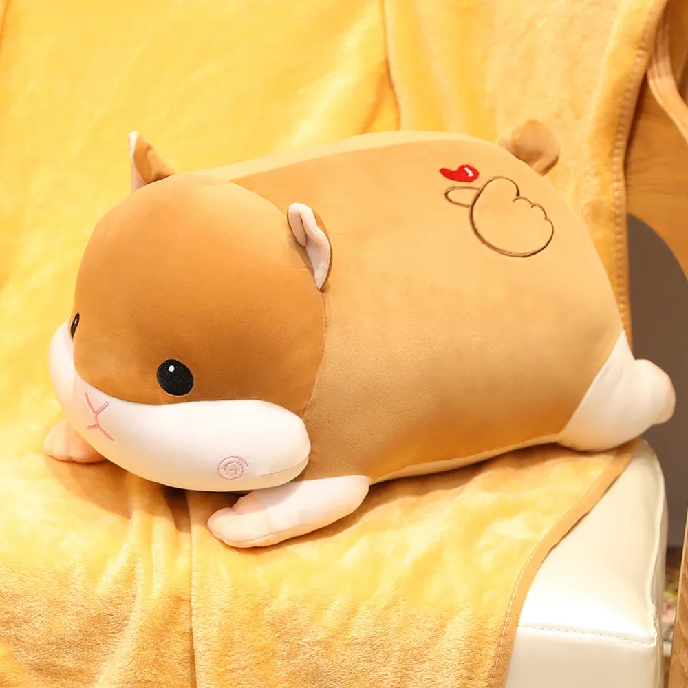 kawaii Plush Toys Sleeping Pig animal crossing plush peluche Hamster Pillow Plus Blanket Quilt Air Conditioning Pillow baby toys
kawaii Plush Toys Sleeping Pig animal crossing plush peluche Hamster Pillow Plus Blanket Quilt Air Conditioning Pillow baby toys