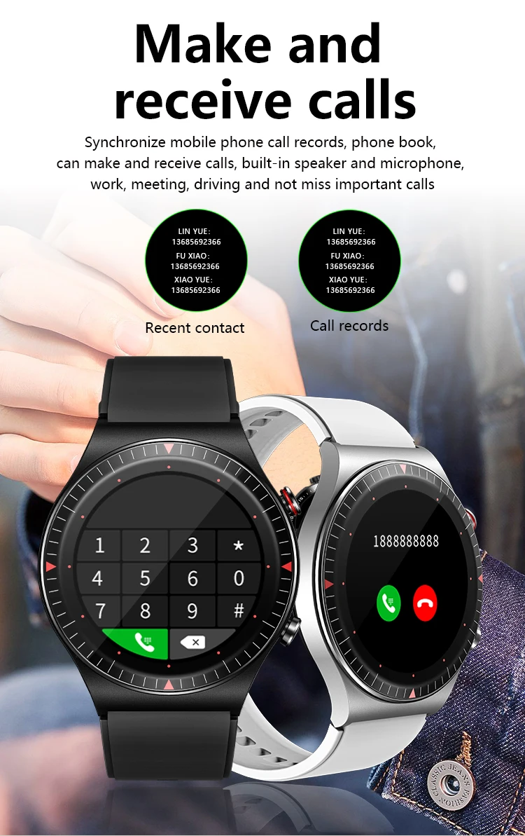 T7 Smart Watch Men 4G Music Bluetooth Call TWS bluetooth headset Full Touch Recording Fitness Bracelet For IOS Android PK GT2 L6
T7 Smart Watch Men 4G Music Bluetooth Call TWS bluetooth headset Full Touch Recording Fitness Bracelet For IOS Android PK GT2 L6