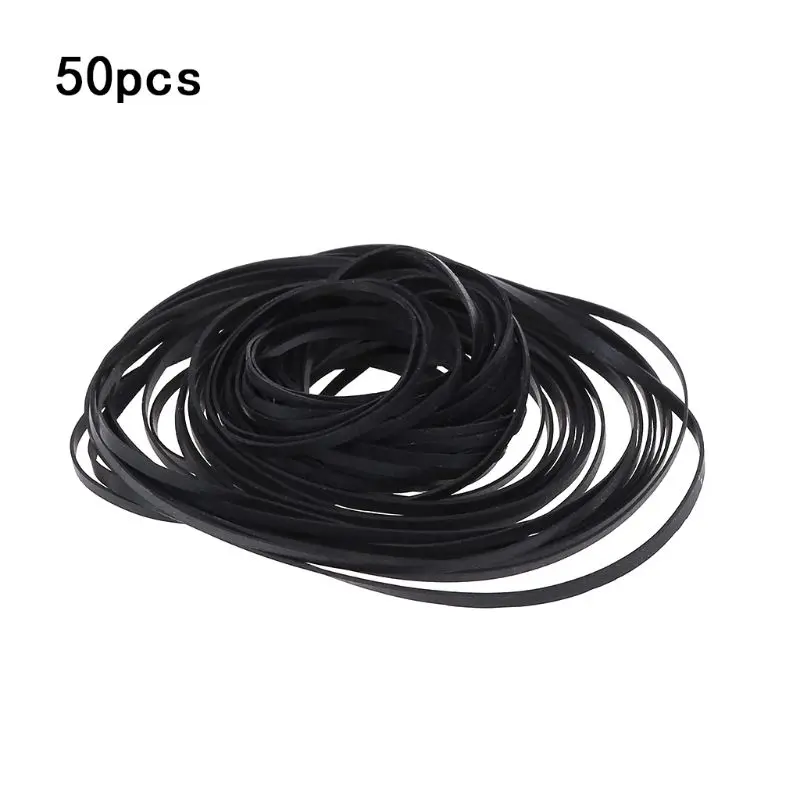 50PCS 40-135MM Universal Mix Cassette Tape Machine Belts Assorted Common Flat Rubber Belt for Recorders Walkman DVD
50PCS 40-135MM Universal Mix Cassette Tape Machine Belts Assorted Common Flat Rubber Belt for Recorders Walkman DVD