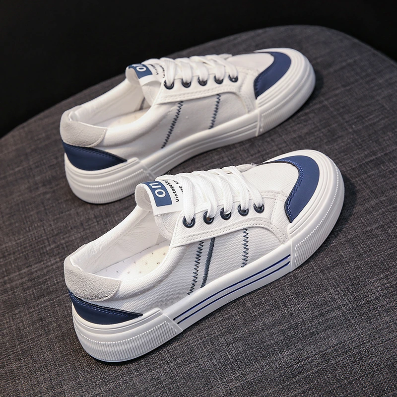 Кеды женские с низким верхом, простроченные холщовые кроссовки, на шнуровке, Вулканизированная подошва, Повседневная модная Уличная обувь, ...
Кеды женские с низким верхом, простроченные холщовые кроссовки, на шнуровке, Вулканизированная подошва, Повседневная модная Уличная обувь, ...