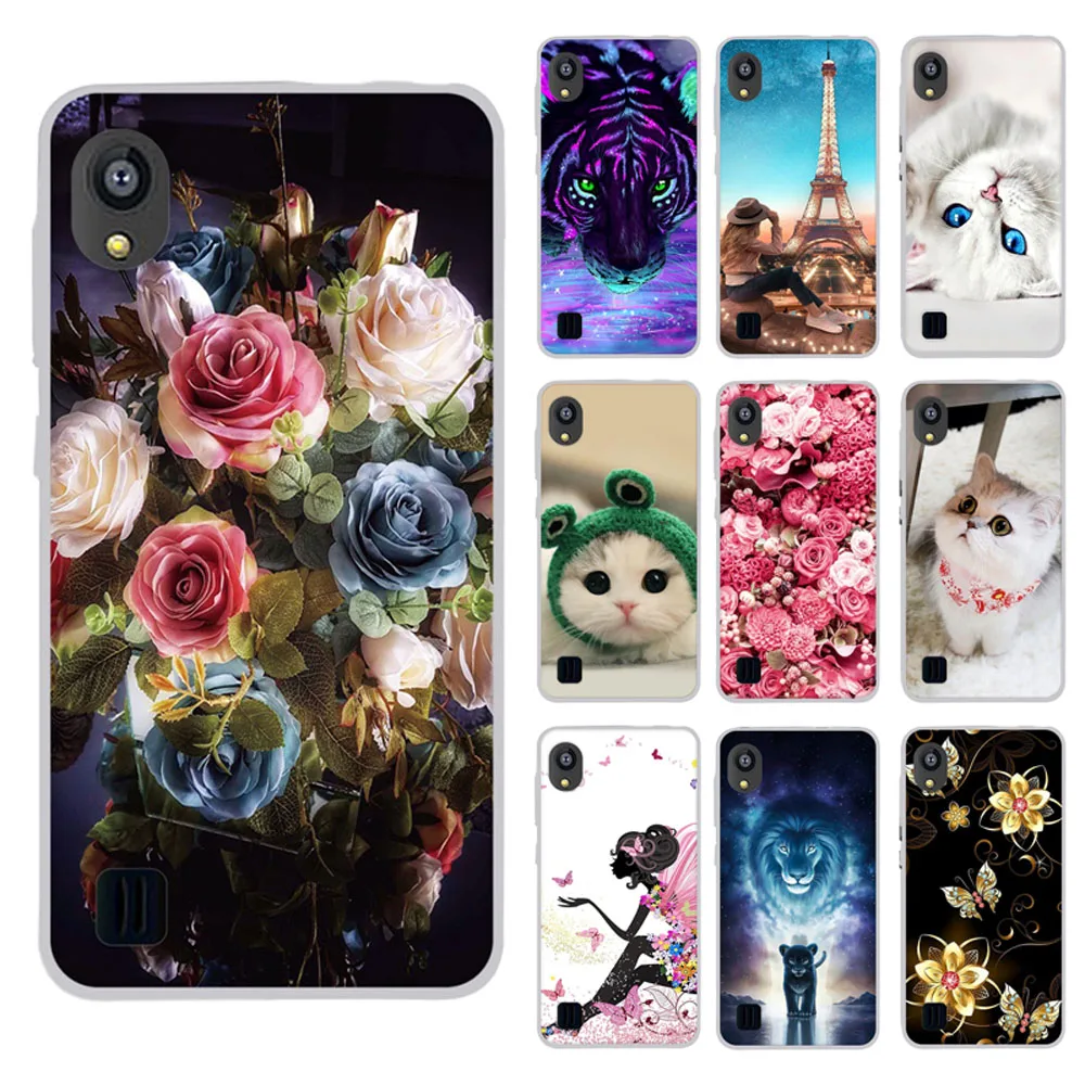Чехол Hellonihao для ZTE A3/A5/A7 2019 Blade L8 с ярким дизайном силиконовый цвета на