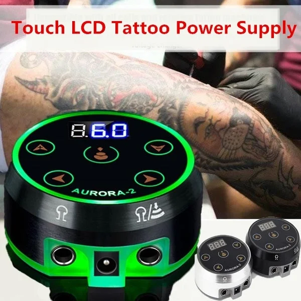 High Power Aurora Tattoo Power Foot Touch LCD Power Supply for Tattoo Machine Kit Tattoo Kit Power Supply
High Power Aurora Tattoo Power Foot Touch LCD Power Supply for Tattoo Machine Kit Tattoo Kit Power Supply