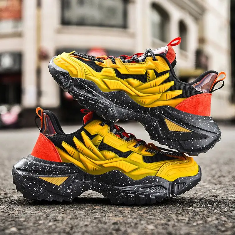 2021 Fashion Male Casual Shoes Spring Men's Chunky Sneakers Height Increasing Dad Shoes Men Thick Sole Male Footwear Streetwear
2021 Fashion Male Casual Shoes Spring Men's Chunky Sneakers Height Increasing Dad Shoes Men Thick Sole Male Footwear Streetwear