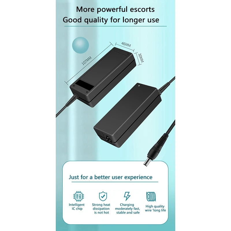 65W 19V/3.42a Power Adapter 5.5X2.5mm 2.7M Laptop Charger for Toshiba PA3714U-1ACa C50 C55 C655 C850 C855 L655(US Plug)
65W 19V/3.42a Power Adapter 5.5X2.5mm 2.7M Laptop Charger for Toshiba PA3714U-1ACa C50 C55 C655 C850 C855 L655(US Plug)