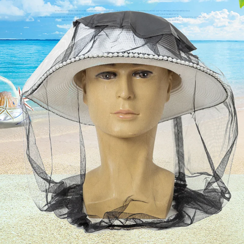 Summer Long Mosquito Net Hats Veil Anti Bee Cap Outdoors Fishing Breathable Sun Protector Hat
Summer Long Mosquito Net Hats Veil Anti Bee Cap Outdoors Fishing Breathable Sun Protector Hat