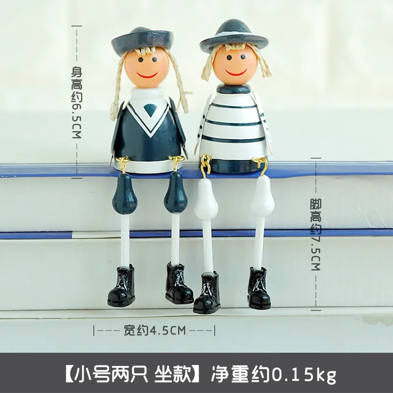 Creative Home Decoration Crafts Wooden Ornaments Mediterranean Navy Hanging Feet Doll Living Room Decoration Ornaments
Creative Home Decoration Crafts Wooden Ornaments Mediterranean Navy Hanging Feet Doll Living Room Decoration Ornaments