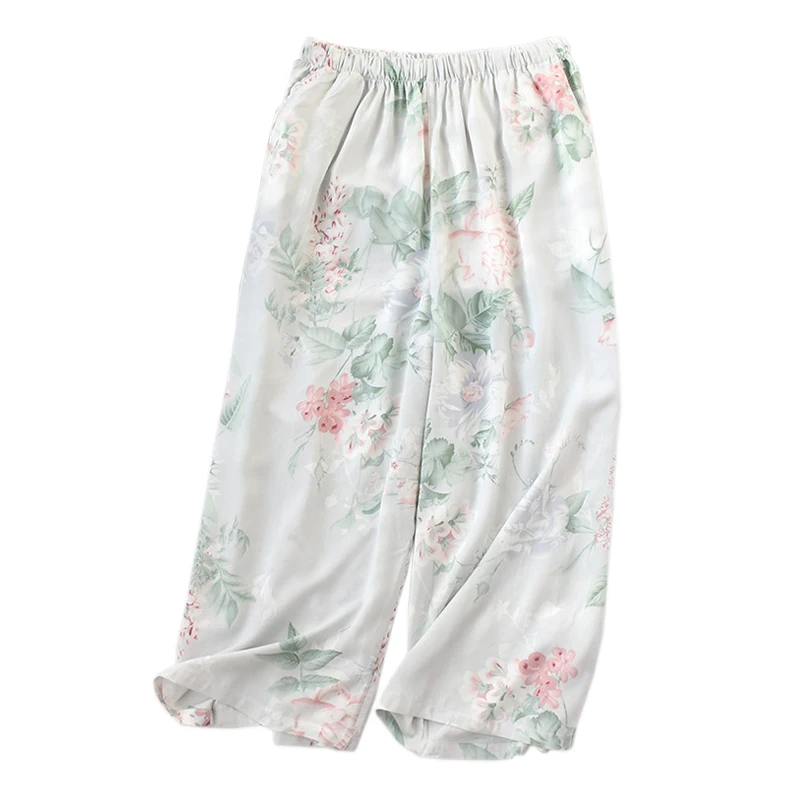 Fresh Floral summer sleep bottoms women Cropped trousers soft Viscose Japanese pajamas sleep short pants women hot sale
Fresh Floral summer sleep bottoms women Cropped trousers soft Viscose Japanese pajamas sleep short pants women hot sale