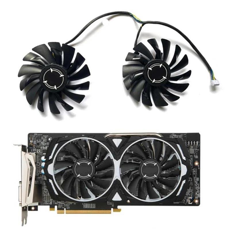 2PCS85MM PLD09210S12HH 4PIN 12V Graphics card cooling fan,For MSI RX 470 480 570 580 ARMOR Video Card Fans,P106-100 Mining Fans
2PCS85MM PLD09210S12HH 4PIN 12V Graphics card cooling fan,For MSI RX 470 480 570 580 ARMOR Video Card Fans,P106-100 Mining Fans