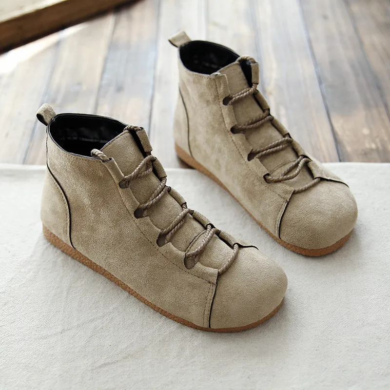 Ботинки-мартинсы Mori в стиле ретро с мягкой подошвой, Повседневные в японском стиле, полусапожки на плоской подошве с круглым носком, теплые ...
Ботинки-мартинсы Mori в стиле ретро с мягкой подошвой, Повседневные в японском стиле, полусапожки на плоской подошве с круглым носком, теплые ...