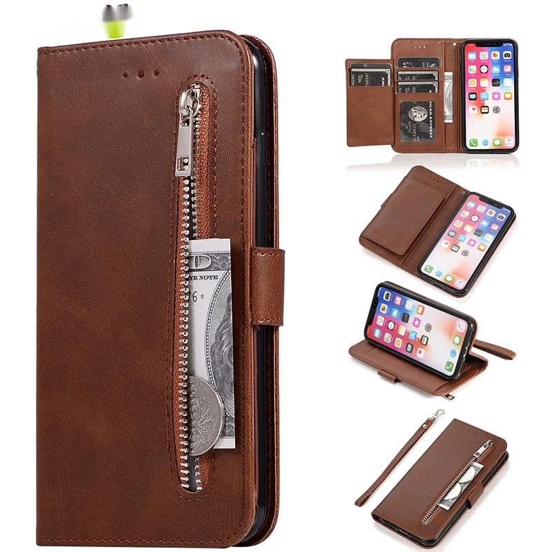Luxury Leather Zipper Flip Wallet Case For iPhone 13 12 Mini 11 Pro X XS MAX XR 6 6s 7 8 Plus SE 2020 Card Stand Phone Cover
Luxury Leather Zipper Flip Wallet Case For iPhone 13 12 Mini 11 Pro X XS MAX XR 6 6s 7 8 Plus SE 2020 Card Stand Phone Cover