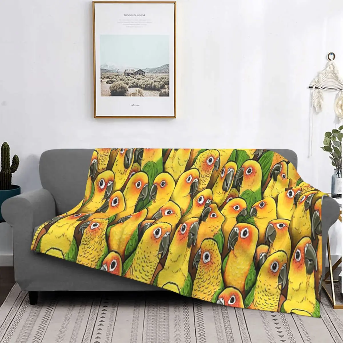 Jenday Conures-Manta a cuadros para cama, manta de muselina, manta receptora
Jenday Conures-Manta a cuadros para cama, manta de muselina, manta receptora