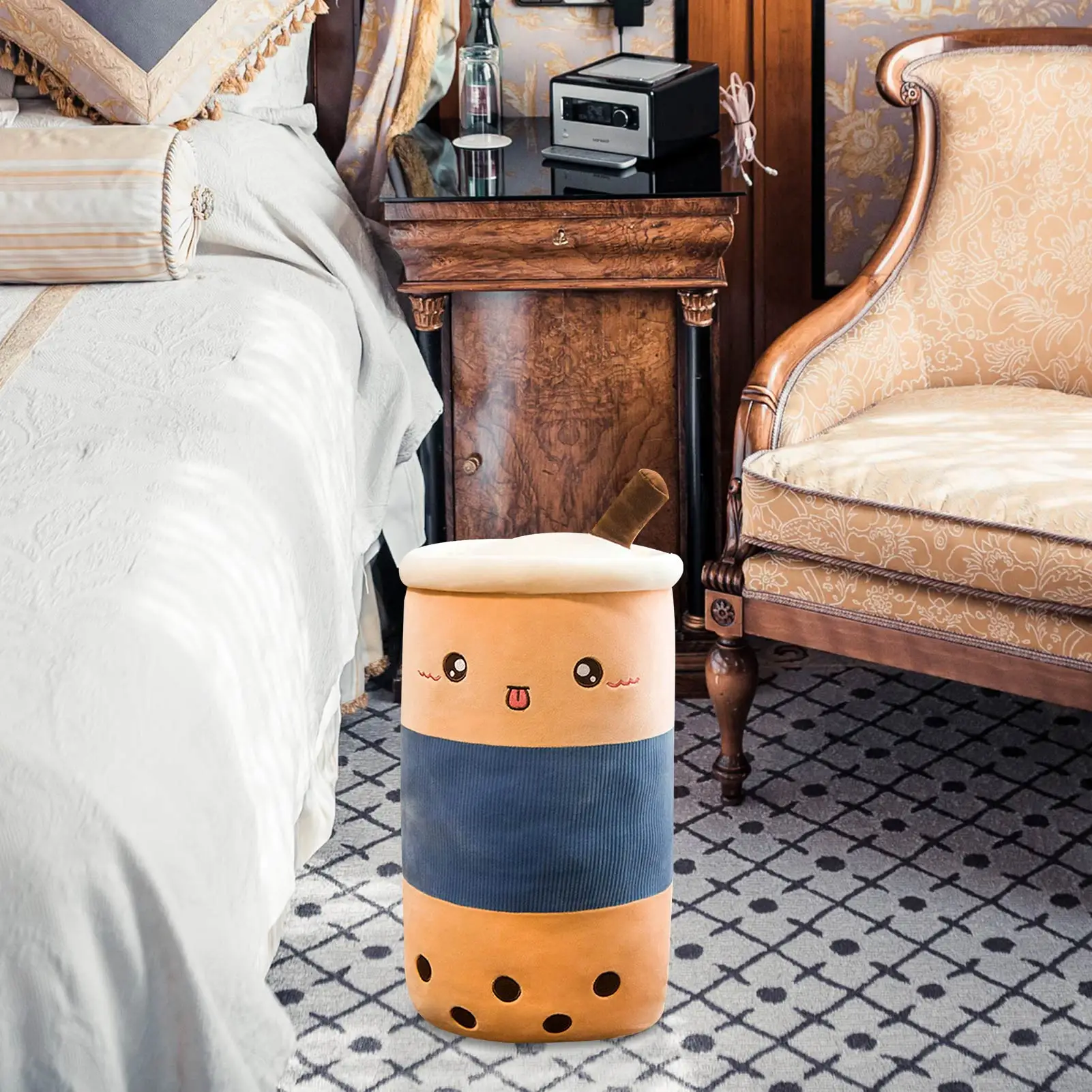 Plush Boba Tea Cup Toy Bubble Tea Pillow Cushion Cute Drink Plush Stuffed Soft Milk Tea Kids Gift
Plush Boba Tea Cup Toy Bubble Tea Pillow Cushion Cute Drink Plush Stuffed Soft Milk Tea Kids Gift