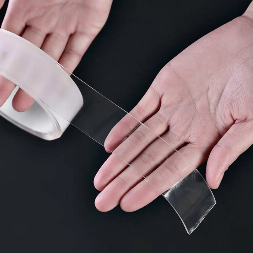 Household Nano Tape Sticky No Trace Reused Removable Prevent Scratches Acrylic Colloid Material Durable Tape
Household Nano Tape Sticky No Trace Reused Removable Prevent Scratches Acrylic Colloid Material Durable Tape